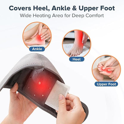 Ankle Massager with Heating Pad